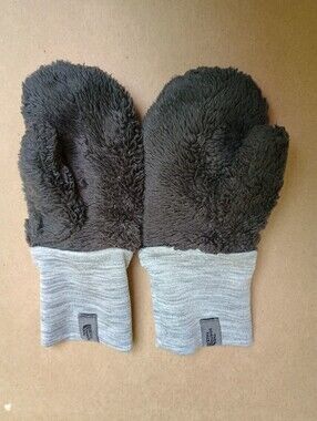 The North Face Toddler Sherpa Mittens Sz 4T Gray